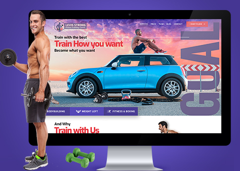 Gym Fitness Website