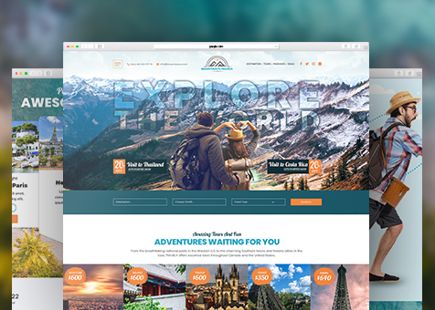 Travel & Tour Website